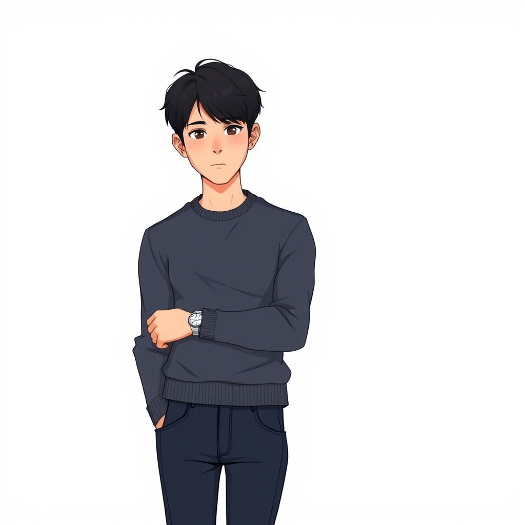 Jiho — character reference for Unspoken Panels