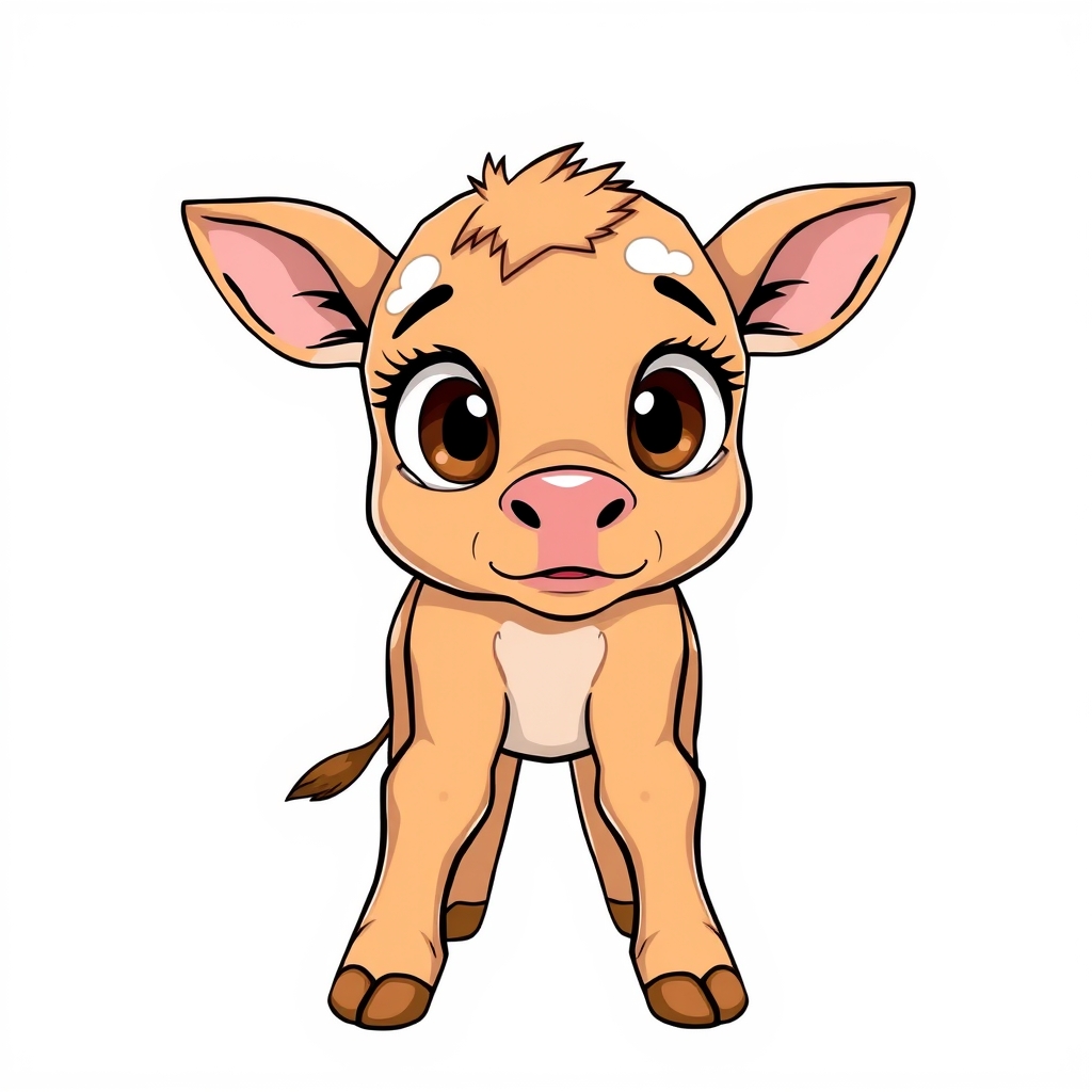 Barn Calf — character reference for The Sky-Rider's Rescue