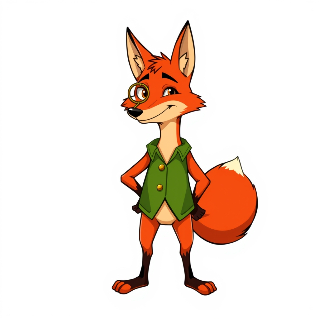 Flicker (Fox) — character reference for The Weaver of Worlds
