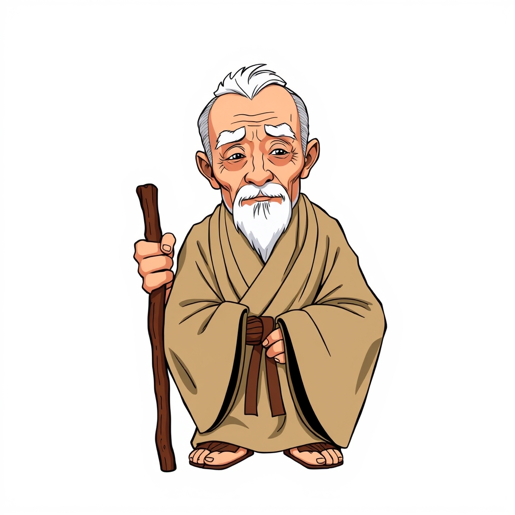 Old Master Hiroshi — character reference for Silent Strike at Dawn