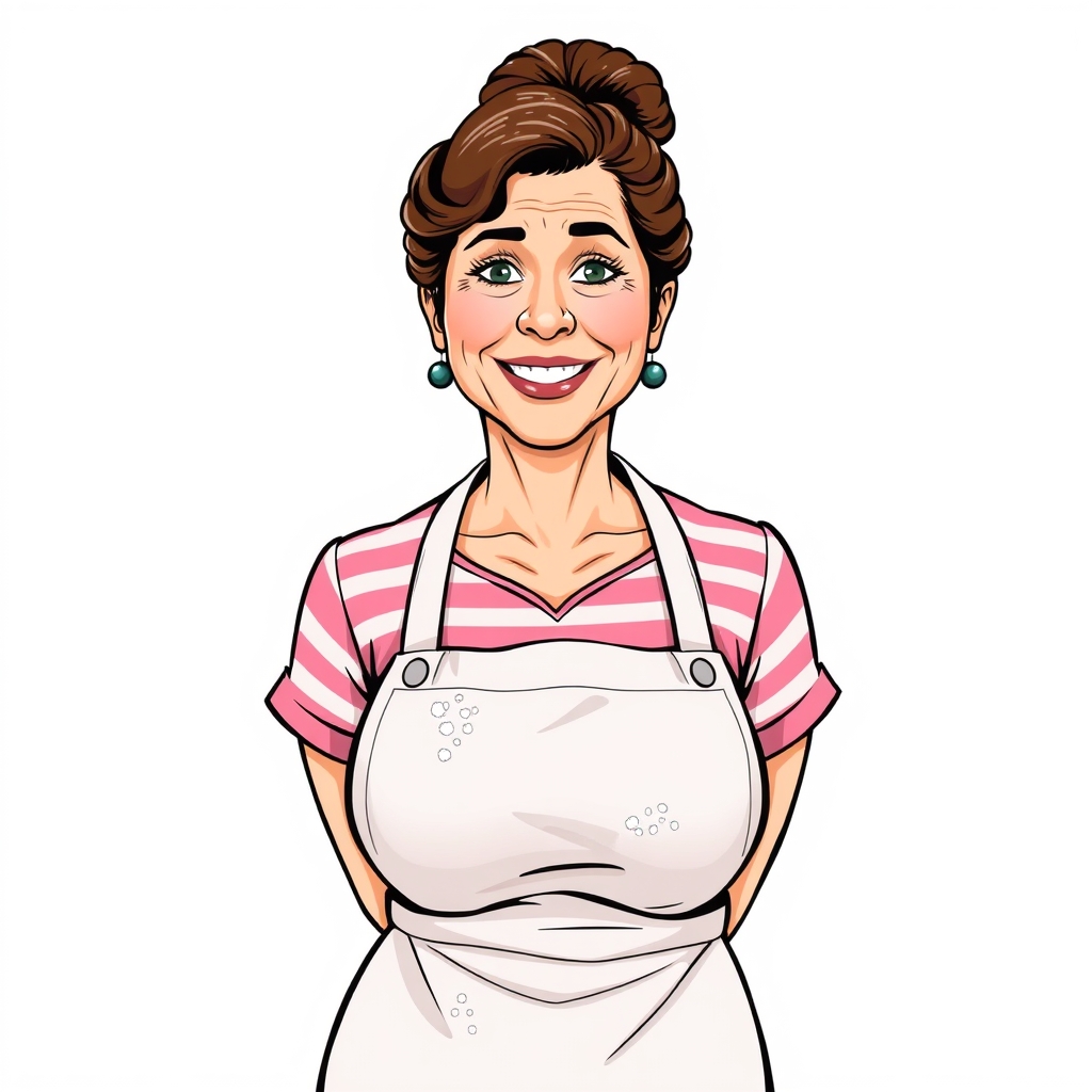 Mrs. Gable — character reference for Maya and the Golden Paw