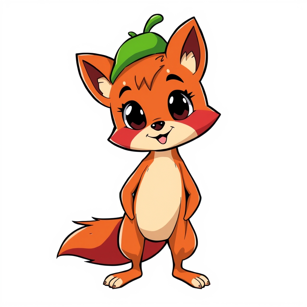 Squirrel — character reference for The Meadow Race: Slow and Steady Wins