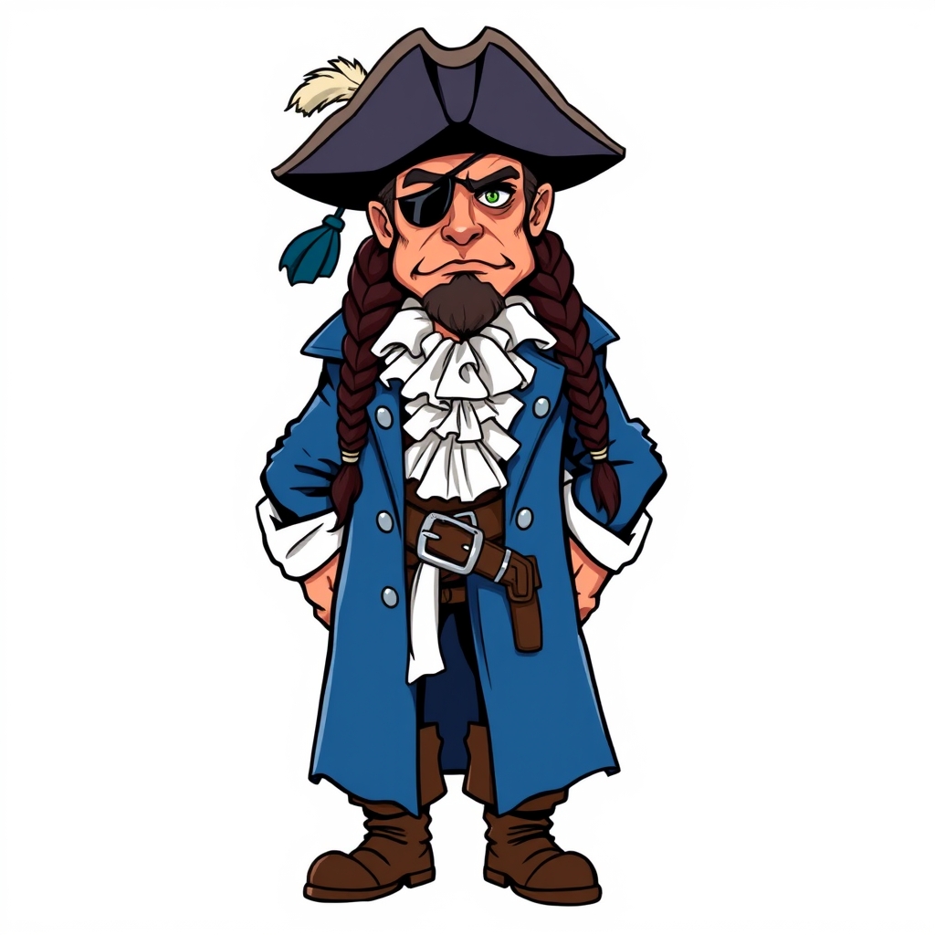 Captain Rourke (Pirate) — character reference for The Weaver of Worlds