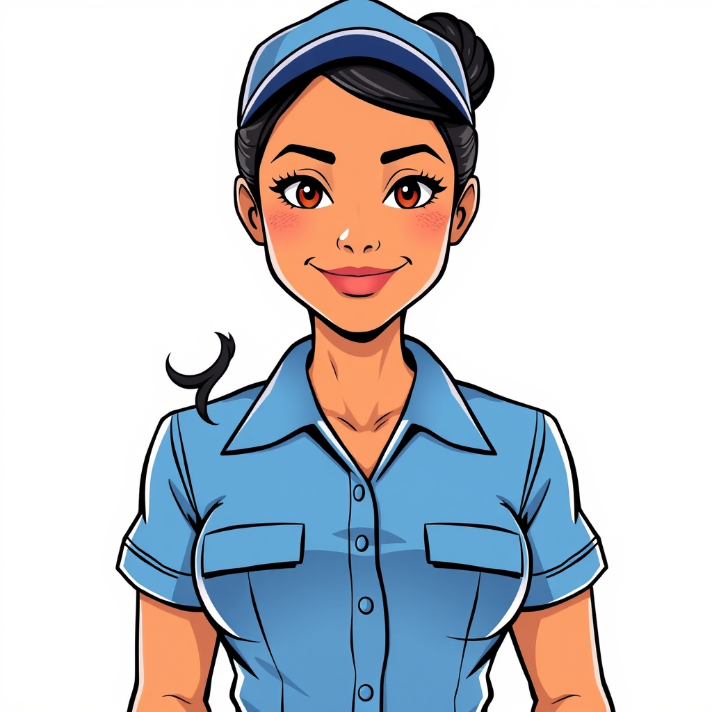 Bus Driver — character reference for The Day My Dog Tried to Go to School