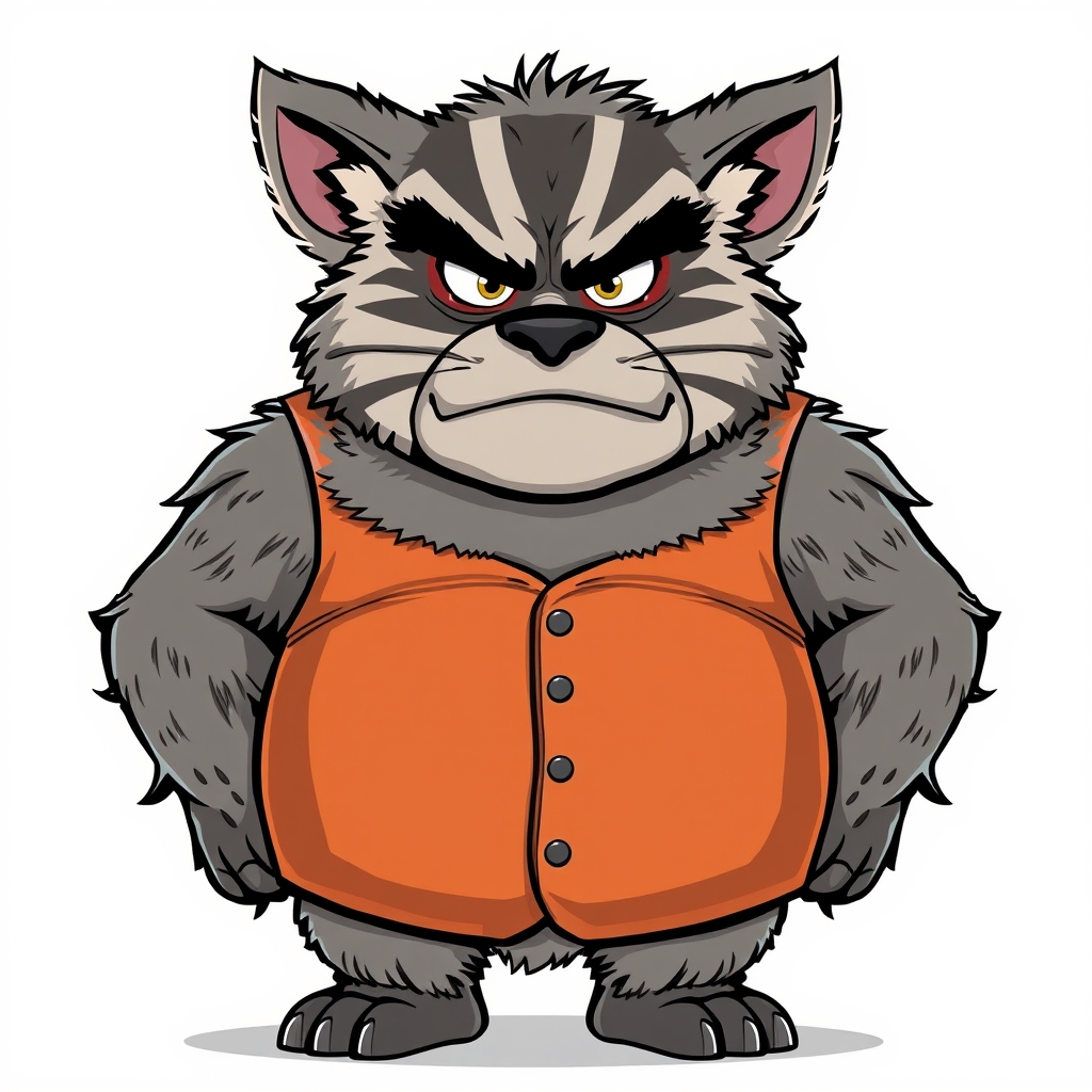 Badger — character reference for The Meadow Race: Slow and Steady Wins