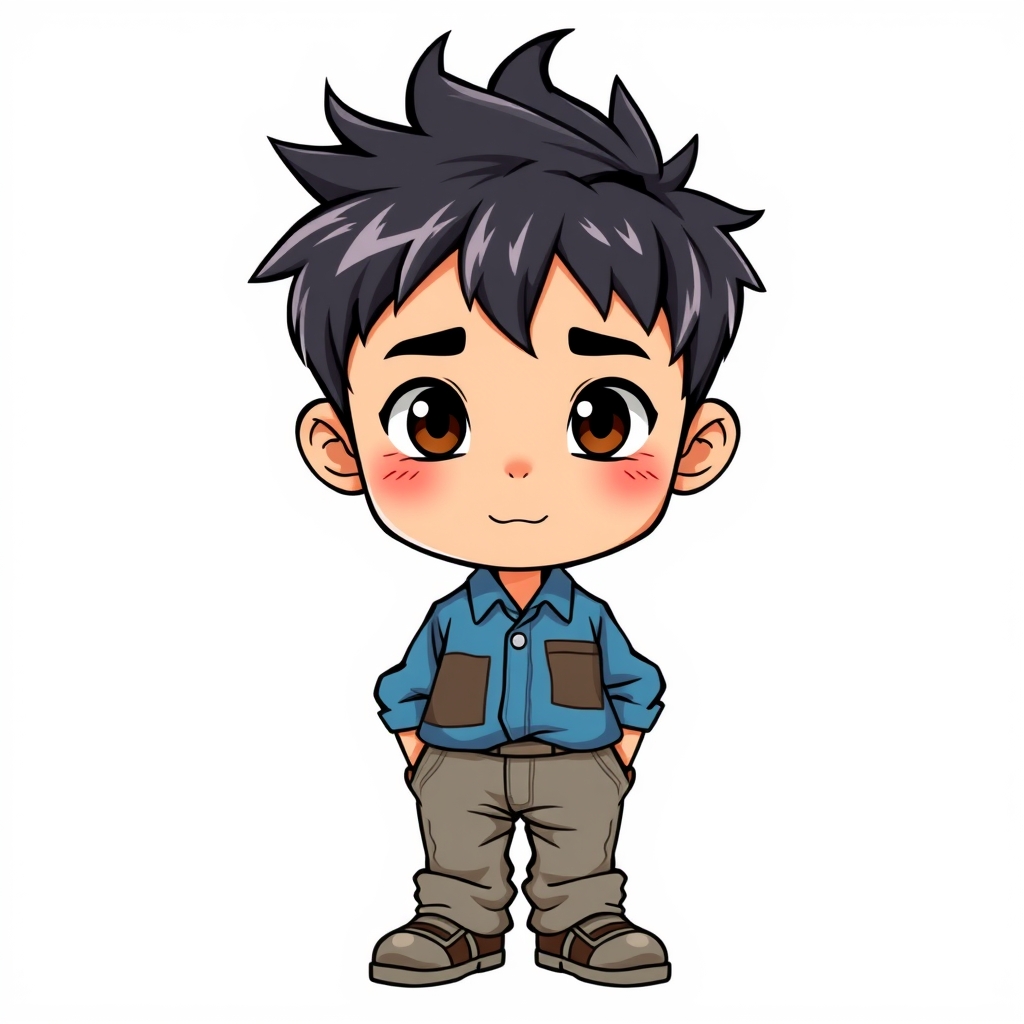 小明 — character reference for 王二小智斗鬼子