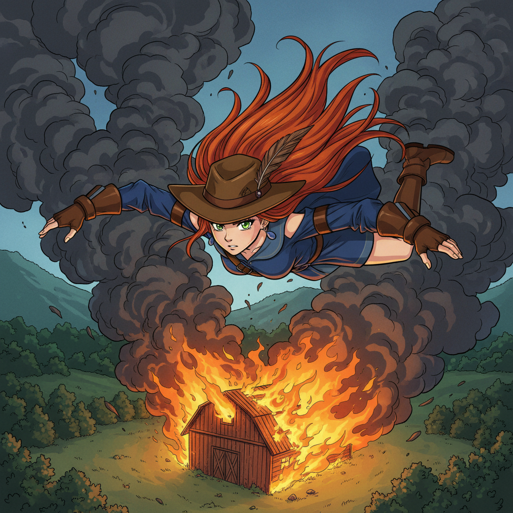 Skye the Sky-Rider: Valley Rescue — Comic Book AI comic by qcrao