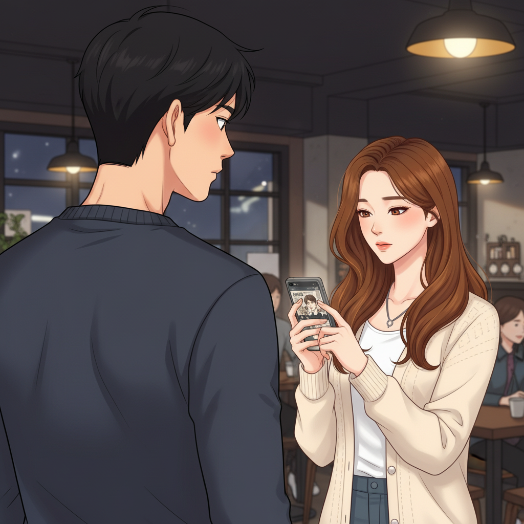 Webtoon-style AI comic panel 1 — Korean webtoon page generated with Comicory's AI Webtoon Generator