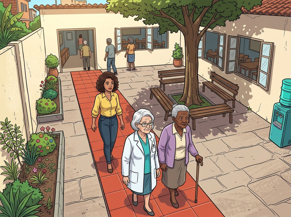 Renascer: Cuidar de Si Também é Viver — Comic Book AI comic by Abel Chaves