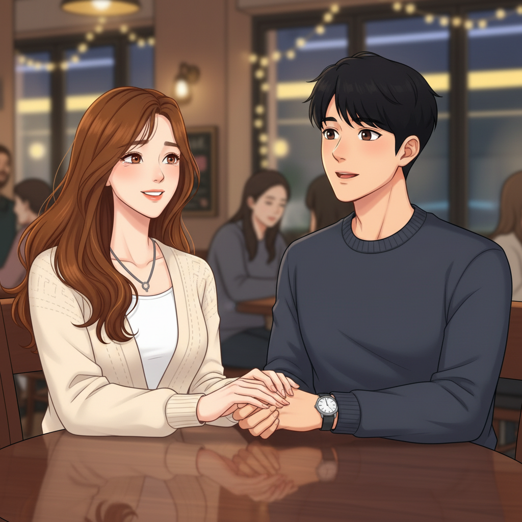 Webtoon-style AI comic panel 2 — Korean webtoon page generated with Comicory's AI Webtoon Generator